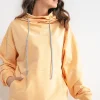 Bluzy | Bluzy>Fobya Bluza ze stójką F1173 banana