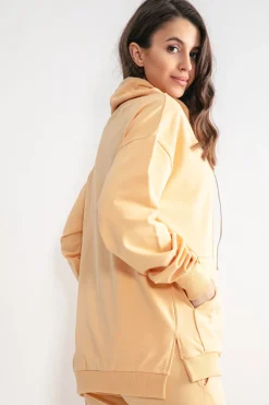 Bluzy | Bluzy>Fobya Bluza ze stójką F1173 banana