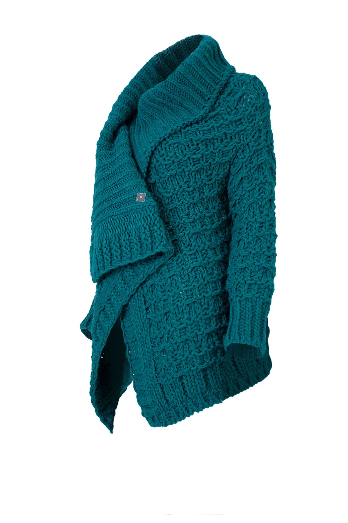 Knitting4Care | Knitting4Care>Fobya Kardigan z zapięciem ukrytym na ramieniu N05