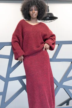 Spódnica I Sweter | Spódnice Maxi><noscript><img width=