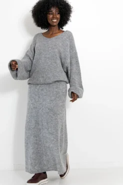 Spódnica I Sweter | Spódnice Maxi><noscript><img width=
